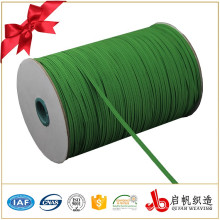 8mm breit grün geflochtene elastische Rolle Gurtband China Hersteller